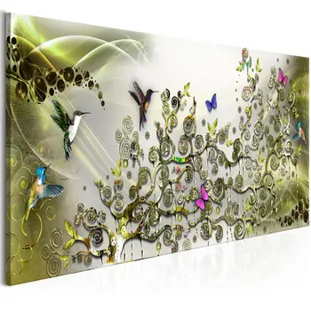 

Table Hummingbirds Dance 1 piece Green Narrow
