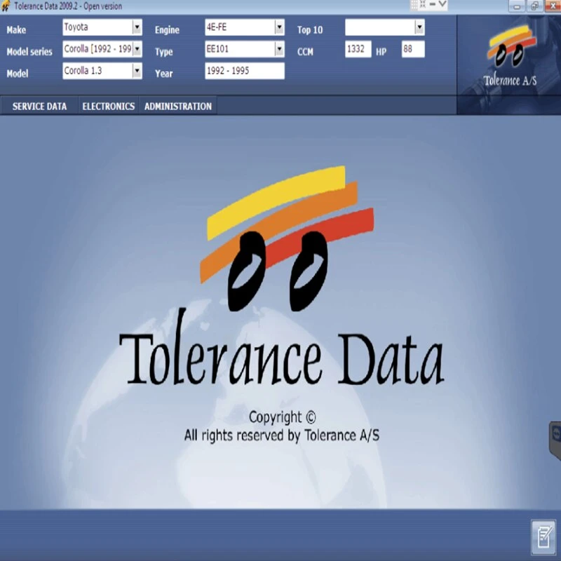 2021 Newest Tolerance Data 2009.2 Auto Repair Data with Free Keygen Unlimited Activator CD DVD Software Car Repair Tool car battery analyzer