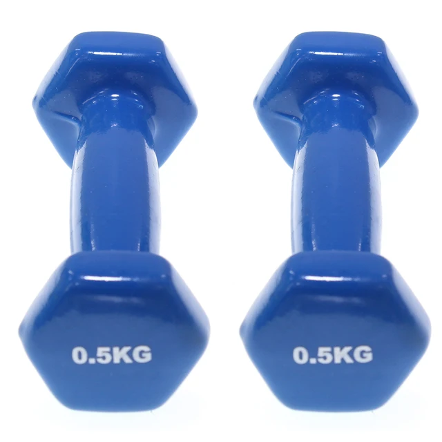 Studio Dumbbell Set de Pesas 8 Kilos x2 Mancuernas Vinilo Live Up