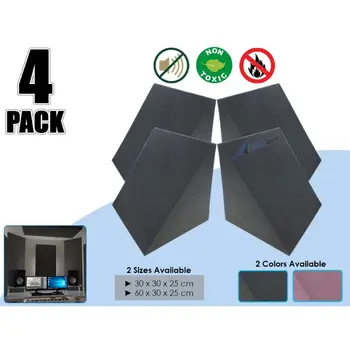 

Arrowzoom Corner Bass Trap Triangular Block Wall Studio Soundproofing Acoustic Foam Treatment