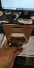 Xiaomi-Pulsera Mi Band 5 de silicona, correa amarilla 100% original, muñeca, repuesto