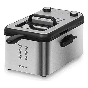 

Deep-fat Fryer Cecotec CleanFry Infinity 3000 3 L 2400W Black Inox