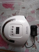 Sol X7MAX UV secador de uñas LED/180/120W esmalte de Gel lámpara de curado con Sensor de moviminento LCD Pantalla de secado rápido de Gel UV herramienta para manicura