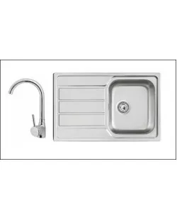 

SET sink + kitchen tap with SIFON REF-02