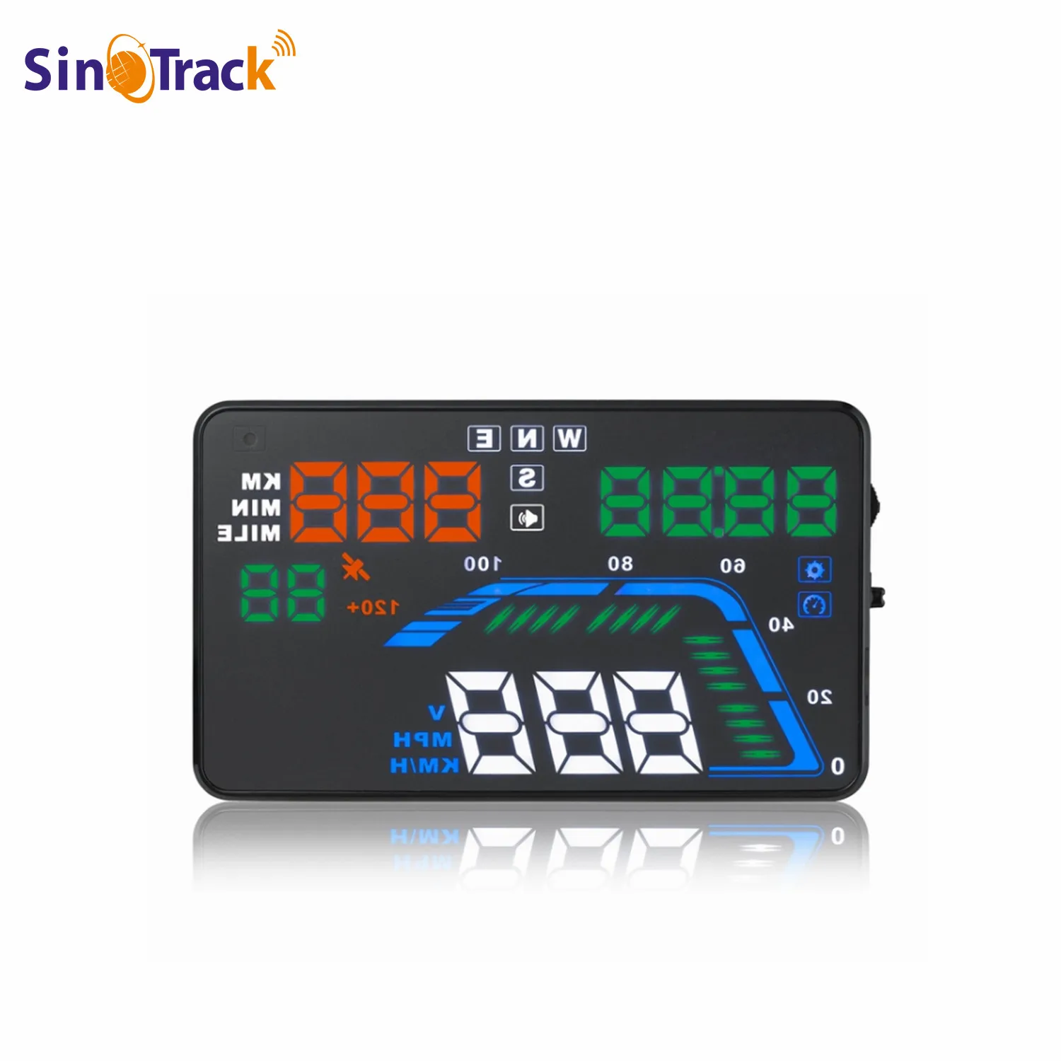 

HUD Car Head Up Display Speedometer Digital Display Truck Odometer Digital Speedometer MPH KM/HFuel Consumption Display For Car
