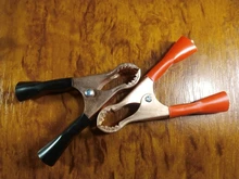 Connector-Plug Battery Caravan Alligator-Clips Test-Lead-Clips Power Crocodile Black