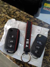 car key Protect For Volkswagen POLO Bora Beetle Tiguan Passat B5 B6 Golf 6 MK5 MK6 Eos