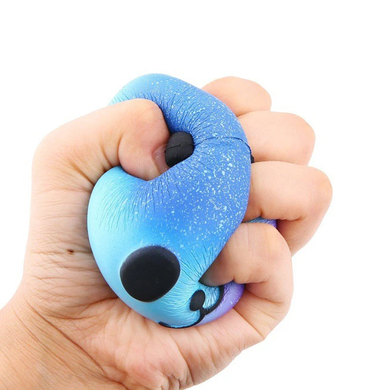 New Fashion Funny Squishy Slow Rising Kids Toys Panda Dog Face Stress Reliever Squeeze Toys Collection