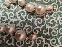 Earrings Statement Wedding-Party-Gift Elegant Trendy Women Big Simulated-Pearl for Created
