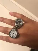 Anillo de cuarzo elástico para hombre y mujer, relojes para el dedo anillos joyas regalos XRQ88