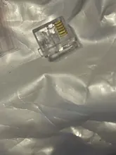 Conector Modular para teléfono RJ11, Conector de 6 pines, 6P6C, 10 Uds.