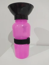 Bottle Cup-Dispenser Feed-Bowl Puppy-Cat Pet-Dog Squeeze-Type Travel Drinking-Water Outdoor