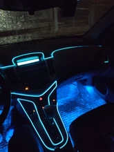 Atmosphere-Lamp Decorative Console Cold-Light-Line Car-Interior-Accessories Dash-Board