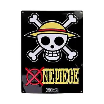 

One Piece Skull Luffy Metal plate