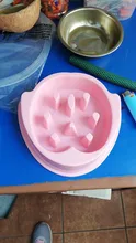 Fuente de alimentación de perro mascota, cuencos de comida para cachorro, tazón alimentador de comida para prevenir la obesidad, suministros para perros de compañía