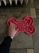 Pet Dog Bowl Healthy Soft rubber Slow Food Feeder Anti Choke travel bowl for Cat dog