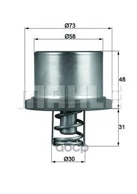 Термостат Mahle/Knecht Thd289 Mahle/Knecht арт. THD289