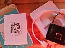 KERUI, candado inteligente de huella digital con carga USB resistente al agua, candado con huella dactilar de 0,1 segundos, candado portátil antirrobo con huella dactilar