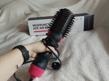 LISAPRO-secador de pelo de un paso para el hogar, cepillo de aire caliente y voluminizador, rizador de pelo, Alisador, herramientas de estilismo de cabello