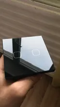 Minitiger-Interruptor táctil de pared Tuya, accesorio estándar 1/2/3 de la UE, para vida inteligente, con WiFi y con luz neutra, inalámbrico