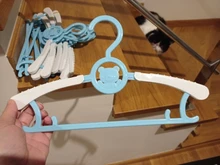 Kids Hangers Coats Clothing Display Flexible-Racks Plastic Baby Children Unmarked 5/10/20pcs