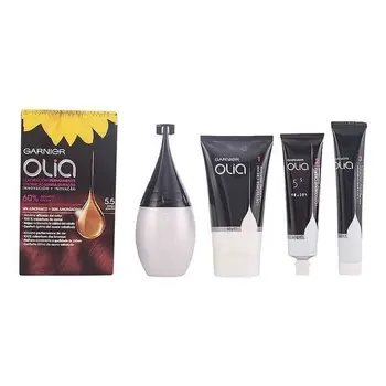 

Dyeing without ammonia Olia Garnier mahogany
