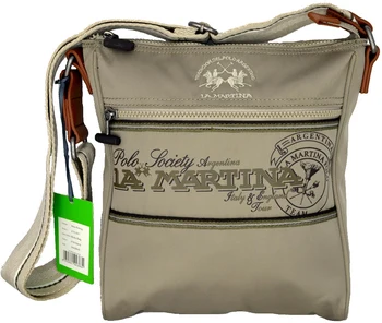 

Crossbody Shoulder Bag Men Women Beige The Martina Body Bag New