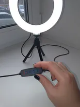 Remote-Ring Light-Lamp Tripod-Stand Fill Youtube Photo Led Selfie Live Bluetooth 26/16cm