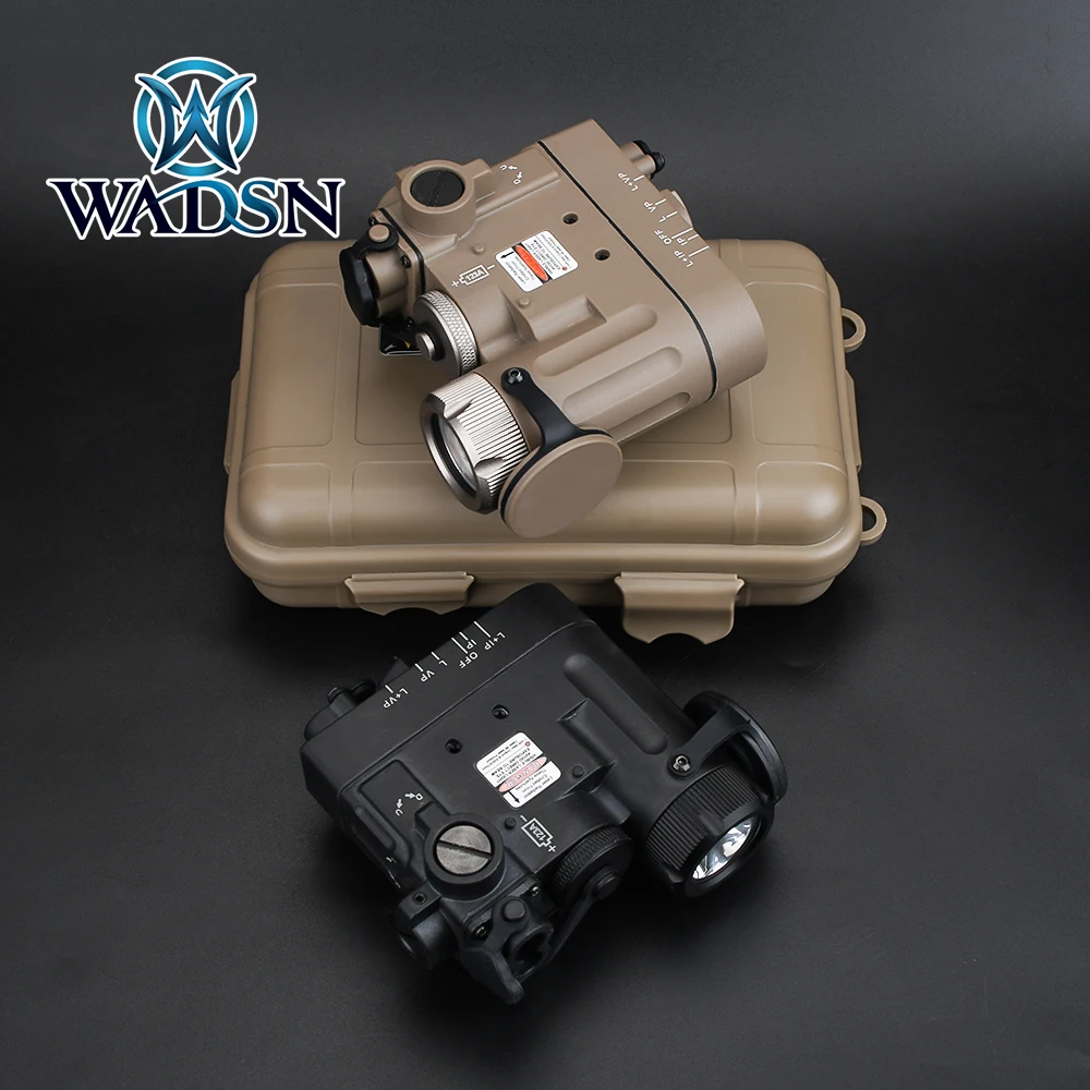 WADSN Softair флэш светильник IR Lazer Красная точка лазерный DBAL D2 Многофункциональный