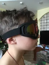 Gafas de esquí a prueba de viento para deportes al aire libre, 1 Uds., cs, UV400