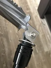 Multifuncional Mini jardín plegable portátil de acero inoxidable pala jardín vegetales para plantar cavando pala hacha al aire