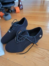 Dance-Shoes Salsa Ballroom Teachers Latin Jazz Tango Training Black Adult Women Modern