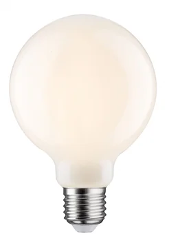 

28702 ball Bulb LED Fil G95 806lm E27 7,5W Opal dim