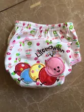 1 Uds bonitos pañales de bebé reutilizables pañal para bebés de tela lavable niños bebé algodón pantalones bragas pañales cambiando