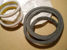 Cinta adhesiva de doble cara ultrafina y delgada para pantalla de teléfono móvil, cinta adhesiva negra para reparación de digitalizador, 1mm-10mm x 50 metros