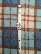 Reloj de pulsera de cuarzo con diseño de gato negro para niños y estudiantes, cronógrafo de cuero, color rosa, regalo para niñas