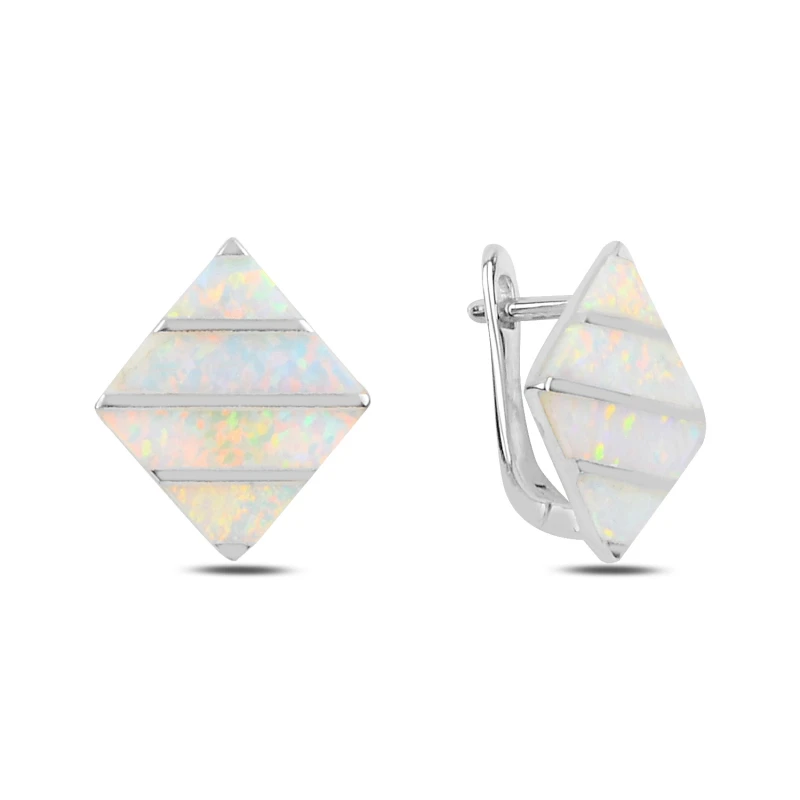 

Armagano Opal Stone J Earrings