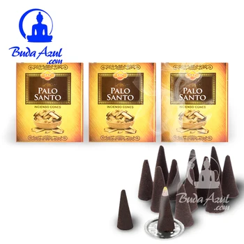 

CONOS PALO SANTO INCIENSO SAC X 3 CAJAS CONO INDIO FRAGANCIA LARGA DURACION