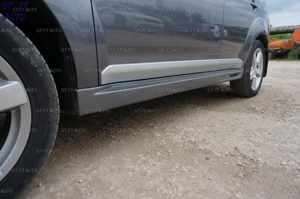 Декоративные накладки на пороги для Mitsubishi Outlander XL 2007-2009 внешний обвес 1 комплект / 2 шт спорт юбки материал ABS пластик Стайлинг тюнинг Накладка на порог