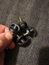 4 Pcs Universal Car Rear Trunk Envelope Cargo Net Tie Down Hook Ring Loop Hanging