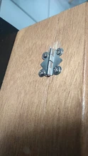 Door-Hinges Furniture Hardware Decorate Drawer-Jewellery-Box Cabinet Bronze NAIERDI Mini