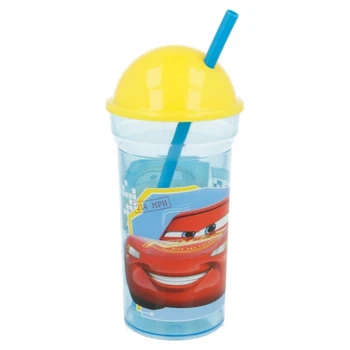 

DOME CLEAR STRAW TUMBLER 460 ML | CARS RACE READY