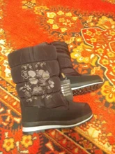 Fur Boots GOGC Winter Knee-High Womens 9620