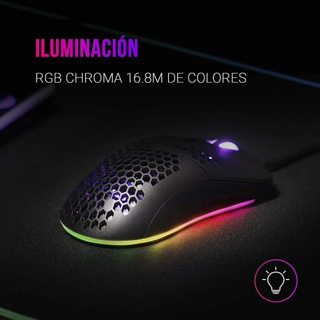 Mars Gaming MMAX Black, ultralight Gaming mouse, RGB Chroma 12400