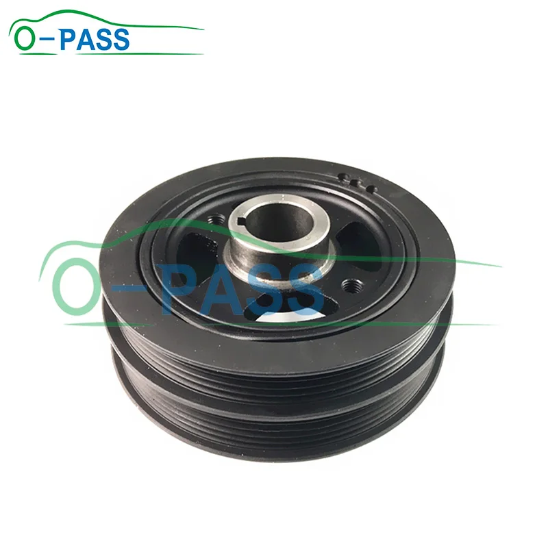 OPASS Crankshaft Pulley For TOYOTA VIOS Corolla Levin Caldina Avensis Carina E Sprinter 13470-16100 5A-FE 8A-FE Engine 1.6 1.8
