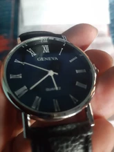 Reloj de cuero decorativo con correa para hombre, deportivo, de pulsera