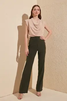 

Trendyol Silky Textured Cupro Woven Fabric Pants TWOSS20PL0139