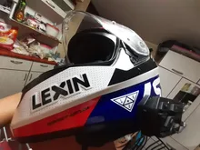 LEXIN-Intercomunicador con bluetooth 5,0 para casco, auriculares resistentes al agua de 1200m para 2 conductores de 6 colores, modelo LEXIN ET COM, 1 unidad