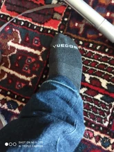 YUEDGE hombres gruesos transpirable protección de algodón tripulación deportes al aire libre senderismo Trekking calcetines Calcetines bota de trabajo para los hombres 38-47 38-47 38-47 de la UE