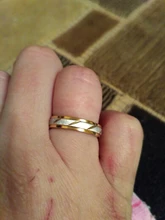 Anillos de acero de titanio para parejas, diseño de onda dorada, boda, infinito, regalos de joyería de compromiso para hombres y mujeres